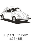 Volkswagen Clipart #26485 by David Rey