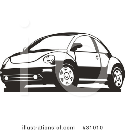 Royalty-Free (RF) Volkswagen Clipart Illustration by David Rey - Stock Sample #31010