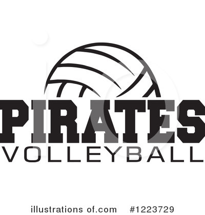 Royalty-Free (RF) Volleyball Clipart Illustration by Johnny Sajem - Stock Sample #1223729