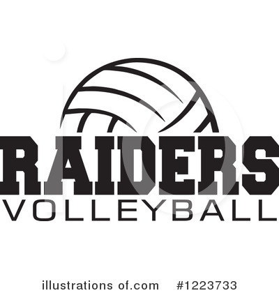 Volleyball Clipart #1223733 by Johnny Sajem