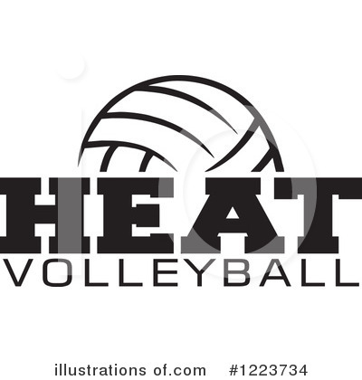 Royalty-Free (RF) Volleyball Clipart Illustration by Johnny Sajem - Stock Sample #1223734