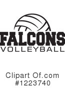 Volleyball Clipart #1223740 by Johnny Sajem