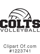 Volleyball Clipart #1223741 by Johnny Sajem