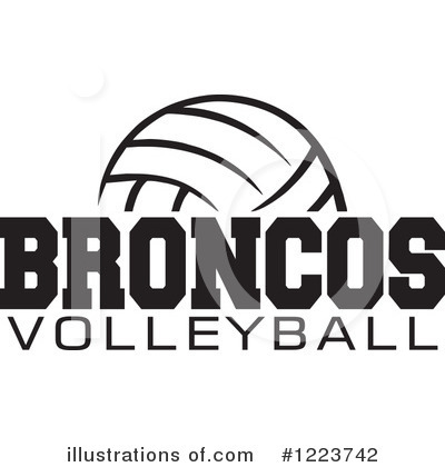 Royalty-Free (RF) Volleyball Clipart Illustration by Johnny Sajem - Stock Sample #1223742