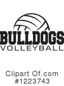 Volleyball Clipart #1223743 by Johnny Sajem