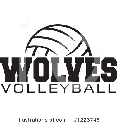 Royalty-Free (RF) Volleyball Clipart Illustration by Johnny Sajem - Stock Sample #1223746