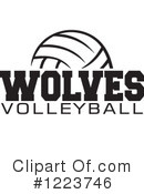 Volleyball Clipart #1223746 by Johnny Sajem