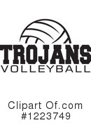 Volleyball Clipart #1223749 by Johnny Sajem