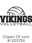 Volleyball Clipart #1223750 by Johnny Sajem