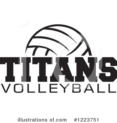 Royalty-Free (RF) Volleyball Clipart Illustration by Johnny Sajem - Stock Sample #1223751