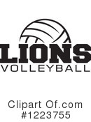 Volleyball Clipart #1223755 by Johnny Sajem