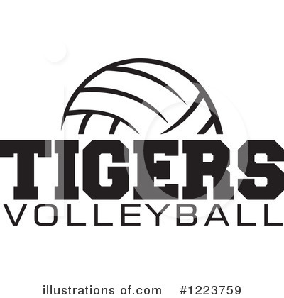 Royalty-Free (RF) Volleyball Clipart Illustration by Johnny Sajem - Stock Sample #1223759