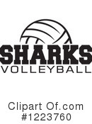 Volleyball Clipart #1223760 by Johnny Sajem