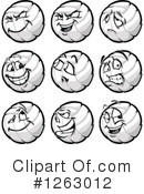 Volleyball Clipart #1263012 by Chromaco