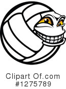 Volleyball Clipart #1275789 by Vector Tradition SM