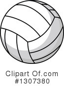 Volleyball Clipart #1307380 by Vector Tradition SM