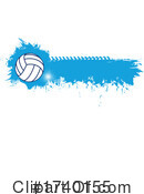 Volleyball Clipart #1740155 by Vector Tradition SM