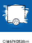 Volleyball Clipart #1740826 by Vector Tradition SM