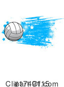 Volleyball Clipart #1749115 by Vector Tradition SM