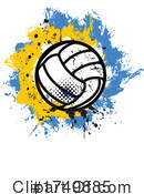 Volleyball Clipart #1749885 by Vector Tradition SM