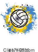 Volleyball Clipart #1749886 by Vector Tradition SM