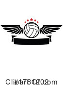 Volleyball Clipart #1781202 by Vector Tradition SM