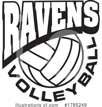 Royalty-Free (RF) Volleyball Clipart Illustration by Johnny Sajem - Stock Sample #1785249