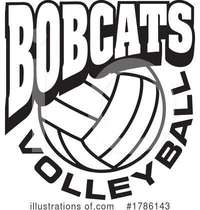 Royalty-Free (RF) Volleyball Clipart Illustration by Johnny Sajem - Stock Sample #1786143