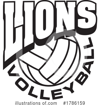 Royalty-Free (RF) Volleyball Clipart Illustration by Johnny Sajem - Stock Sample #1786159