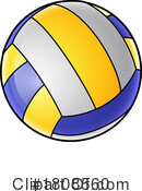 Volleyball Clipart #1808560 by AtStockIllustration
