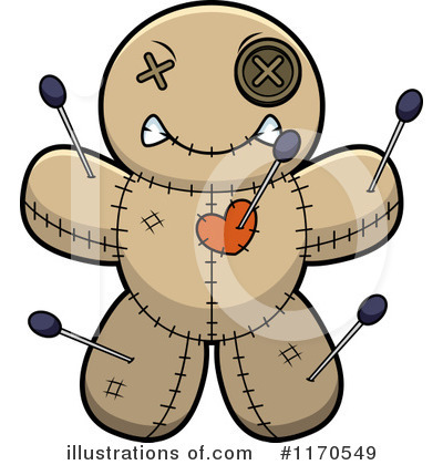 Royalty-Free (RF) Voodoo Doll Clipart Illustration by Cory Thoman - Stock Sample #1170549