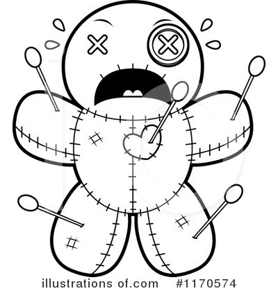 Royalty-Free (RF) Voodoo Doll Clipart Illustration by Cory Thoman - Stock Sample #1170574