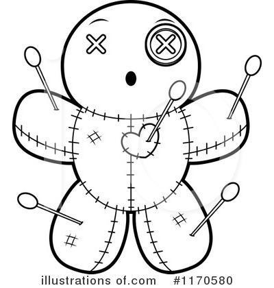 Royalty-Free (RF) Voodoo Doll Clipart Illustration by Cory Thoman - Stock Sample #1170580