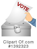 Vote Clipart #1392323 by BNP Design Studio