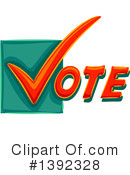 Vote Clipart #1392328 by BNP Design Studio