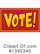 Vote Clipart #1392340 by BNP Design Studio
