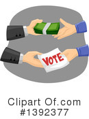 Vote Clipart #1392377 by BNP Design Studio