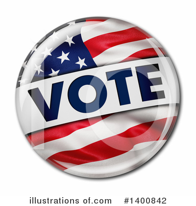 Royalty-Free (RF) Vote Clipart Illustration by stockillustrations - Stock Sample #1400842