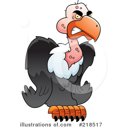 Royalty-Free (RF) Vulture Clipart Illustration by Cory Thoman - Stock Sample #218517
