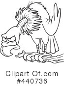Vulture Clipart #440736 by toonaday
