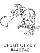 Vulture Clipart #440742 by toonaday