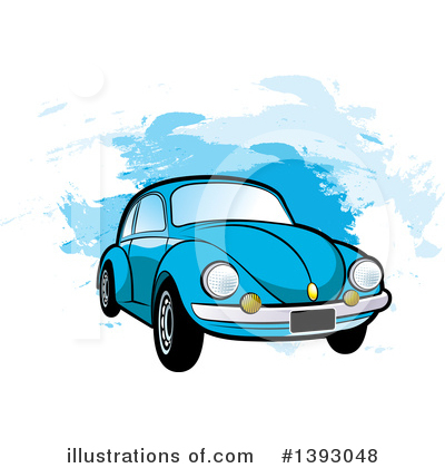 Volkswagen Bug Clipart #1393048 by Lal Perera