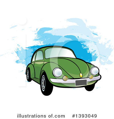 Volkswagen Bug Clipart #1393049 by Lal Perera