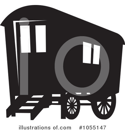 Royalty-Free (RF) Wagon Clipart Illustration by Any Vector - Stock Sample #1055147