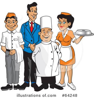 Chef Clipart #64248 by David Rey