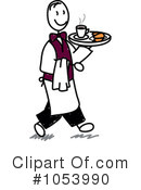 Waiter Clipart #1053990 by Frog974