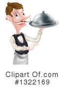 Waiter Clipart #1322169 by AtStockIllustration