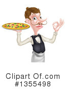 Waiter Clipart #1355498 by AtStockIllustration