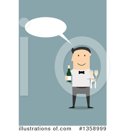 Champagne Clipart #1358999 by Vector Tradition SM