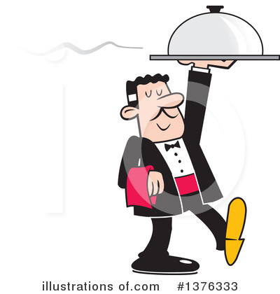 Dining Clipart #1376333 by Johnny Sajem